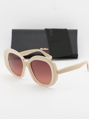 MaxMara | Accessories | Maxmara Brown Oversized Sunglasses  display picture 3